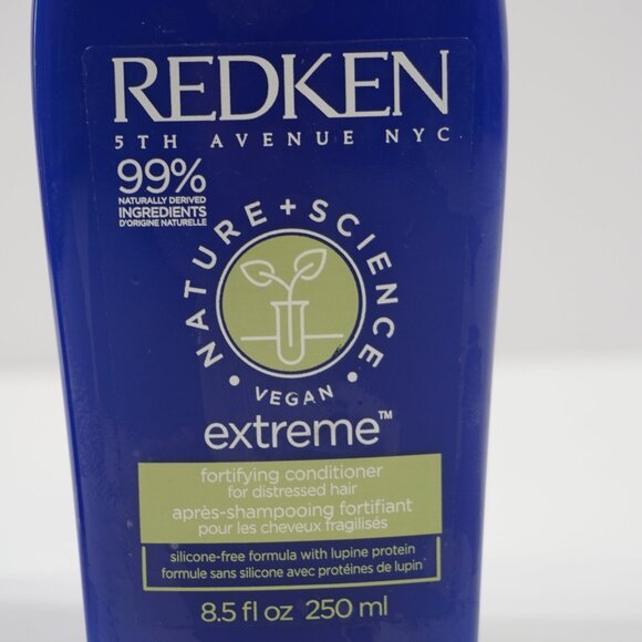 REDKEN NATURE + SCIENCE VEGAN EXTREME Shampoo 10.1 oz & Conditioner 8.5 oz - Picture 3 of 3